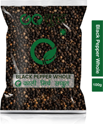 Goshudh Premium Quality Kali Mirch Sabut (Black Pepper)-100gm (Pack Of 1)(100 g)