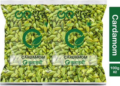 Goshudh Premium Quality Choti Elaichi (Green Cardamom)-100gm (Pack Of 2)(2 x 100 g)
