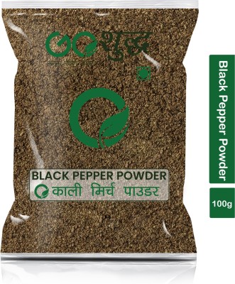 Goshudh Premium Quality Kali Mirch Powder (Black Pepper)-100gm (Pack Of 1)(100 g)