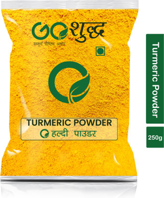 Goshudh Premium Quality Haldi Powder (Turmeric)-250gm (Pack Of 1)(250 g)