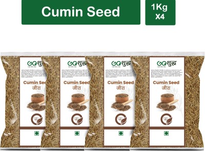 Goshudh Premium Quality Jeera (Cumin Seeds)-1Kg (Pack Of 4)(4 x 1000 g)