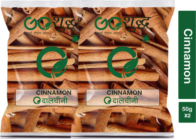 Goshudh Premium Quality Dalchini Sabut (Cinnamon Stick)-50gm (Pack Of 2)(2 x 50 g)