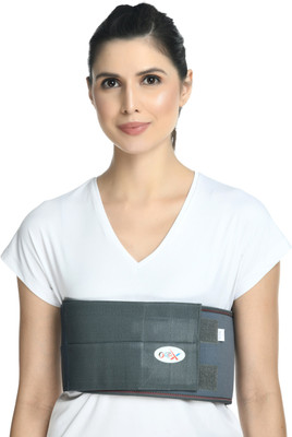 ORTHX Rib Belt Elastic Strap Chest Binder For Reduce Chest Pain Abdominal Belt(Grey)