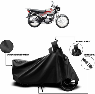KEDIT Waterproof Two Wheeler Cover for Universal For Bike(HF Dawn, Black)