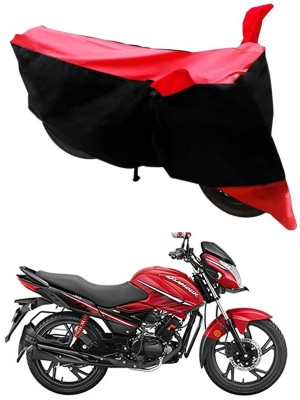 AUTOGARH Two Wheeler Cover for Hero(Glamour i3s, Red, Black)