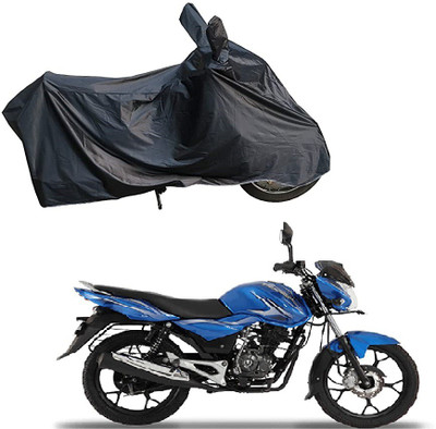 CARFAB Waterproof Two Wheeler Cover for Bajaj(Discover 125 DTS-i, Black)