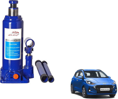 AuTO ADDiCT Hydraulic Bottle Jack Car Jack 5 ton(5000 KGS) For Hyundai Grand i10 Nios Vehicle Jack(5000 kg)
