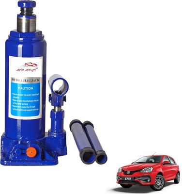 AuTO ADDiCT Hydraulic Bottle Jack Car Jack 5 ton(5000 KGS) For Toyota Etios Liva Vehicle Jack(5000 kg)