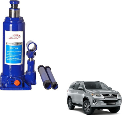AuTO ADDiCT Hydraulic Bottle Jack Car Jack 5 ton(5000 KGS) For Fortuner New (2016-Present) Vehicle Jack(5000 kg)