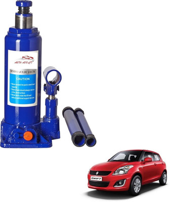 AuTO ADDiCT Hydraulic Bottle Jack Car Jack 5 ton(5000 KGS) For Maruti Suzuki Swift Type-2 (2011-2017) Vehicle Jack(5000 kg)
