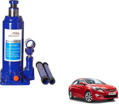 AuTO ADDiCT Hydraulic Bottle Jack Car Jack 5 ton(5000 KGS) For Hyundai Verna Fluidic 4S(2011-2017) Vehicle Jack(5000 kg)