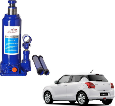 AuTO ADDiCT Hydraulic Bottle Jack Car Jack 5 ton(5000 KGS) For Maruti Suzuki New Swift (2018-Present) Vehicle Jack(5000 kg)