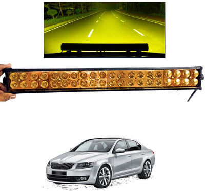 PRTEK Fog Lamp, Headlight, Interior Light 40 LED 120 Watt Auxiliary Bar Fog Light Bar Off-Roading - Universal Cars Fitment 21 INCH Light YELLOW SA203 Headlight Car LED for Skoda (12 V, 120 W)(Octavia, Pack of 1) PRTEK Fog Lamp, Headlight, Interior Light 40 LED 120 Watt Auxiliary Bar Fog Light Bar Off-Roading - Universal Cars Fitment 21 INCH Light YELLOW SA203 Headlight Car LED for Skoda (12 V, 120 W)(Octavia, Pack of 1)
