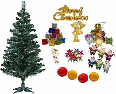 Flipkart SmartBuy Generic 91.44 cm (3.0 ft) Artificial Christmas Tree(Multicolor)