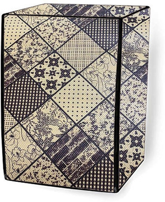 SAVEIT Front Loading Washing Machine  Cover(Width: 62 cm, Bluish Purple, Almost none)