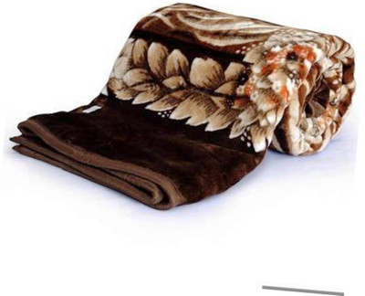 SIMAM Printed Double Mink Blanket for  Mild Winter(Microfiber, Multicolor)