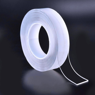 GETOWN Double sided tape, waterproof tape, magic tape, silicone tape Handheld Double-sided tapes are used in many different industrial applications and also by craftspeople and consumers. (Manual)(Transparent, clear, white tape roll) GETOWN Double sided tape, waterproof tape, magic tape, silicone tape Handheld Double-sided tapes are used in many different industrial applications and also by craftspeople and consumers. (Manual)(Transparent, clear, white tape roll)