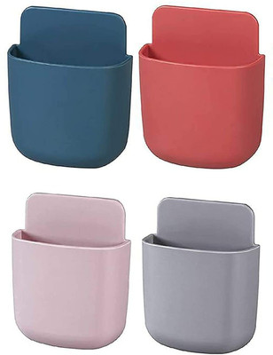 primil 4 Compartments Plastic Remote Holder(Multicolor)