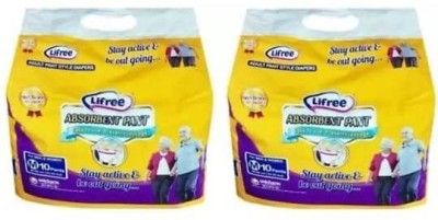 LIFREE Super M10 Adult Diapers - M(20 Pieces)