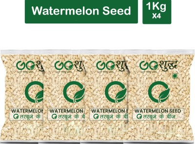 Goshudh Premium Quality Watermelon Seeds-1Kg (Pack Of 4) Watermelon Seeds(4000 g, Pack of 4)