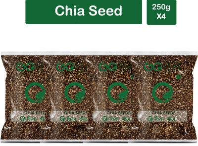 Goshudh Supreme Quality Chia Seed-250gm (Pack Of 4) Chia Seeds(1000 g, Pack of 4)