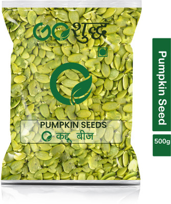 Goshudh Premium Quality Raw Pumpkin Seeds-500gm (Pack Of 1) Pumpkin Seeds(500 g)