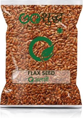 Goshudh Premium Quality Alsi Seeds/Flax Seeds Brown Flax Seeds(400 g)