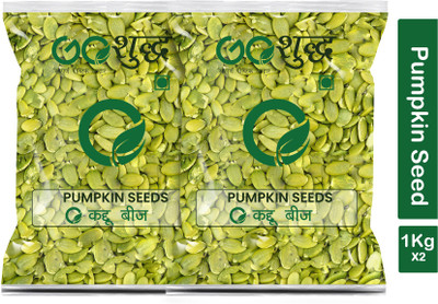 Goshudh Pumpkin Seeds Pumpkin Seeds(2 x 1000 g)