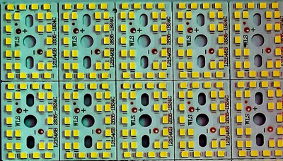 ROOPREKHA 18 Watt MCPCB ( Pack of 10 ) White color led bulb Raw Material Light Electronic Hobby Kit