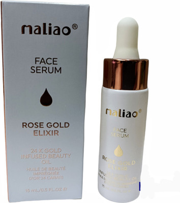 maliao Rose Gold Elixir 24K Gold Face Serum(15 ml)