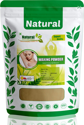 Natural Health and Herbal Products Multani Mitti Flavour Painless Instant Waxing Powder Hair Removal-Legs-Hands Wax(100 g)