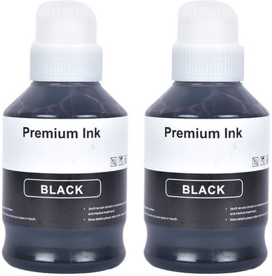 greencom GI 71 Ink Compatible For G1020, G2020, G2021, G2060, G3020, G3060 Black - Twin Pack Ink Bottle