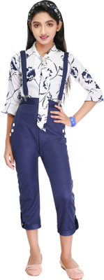 Smuktar garments Printed Girls Jumpsuit