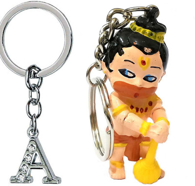 Meeko.com letter A & bali 011 Key Chain