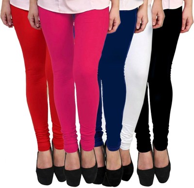 Comfy Pro Churidar  Western Wear Legging(Multicolor, Solid)