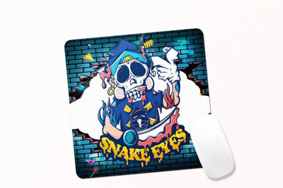 AK Creation Non-Slip Skull Mouse Pad Printed Mouse Pad for Gaming Computer, Laptop, PC Mouse Pad Non Slip Base Mousepad(Multicolor)