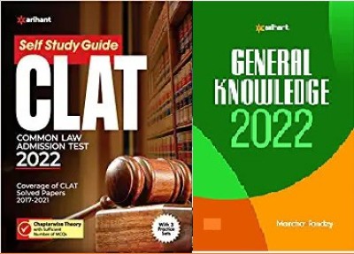 Self Study Guide CLAT 2022 + Gk 2022(Paperback, Manohar Pandey, Arihant Experts)