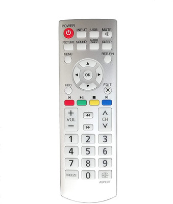 Akshita LED LCD TV Remote Control ( Chake Image With Old Remote ) SANYO Remote Controller(Grey)