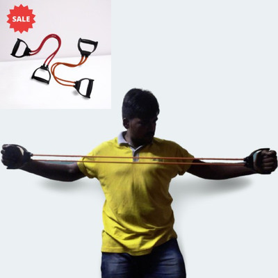 ARARUBBER CHEST EXPANDER (HEAVY DUTY & GYMNASTICS) Resistance Tube(Multicolor)
