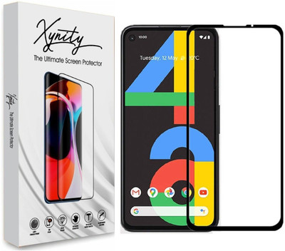 XYNITY Edge To Edge Tempered Glass for Google Pixel 4a(Pack of 1)