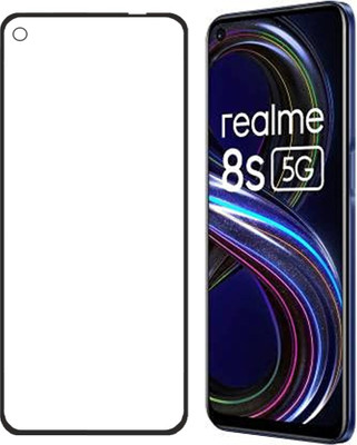 Flipkart SmartBuy Edge To Edge Tempered Glass for Realme 8s 5G, Realme 8 5G(Pack of 1)