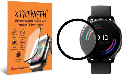 XTRENGTH Edge To Edge Tempered Glass for OnePlus Watch(Pack of 1)