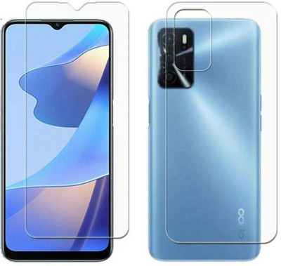 DOWRVIN Front and Back Screen Guard for OPPO A16(Pack of 2)