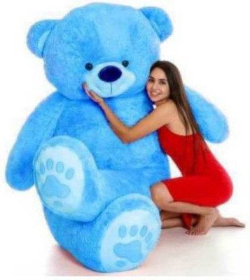 KHATU SHYAM ENTERPRISES 3 Feet Teddy Bear I Love You Jumbo For Some One Special (sky blue)  - 91.5 cm(Blue)