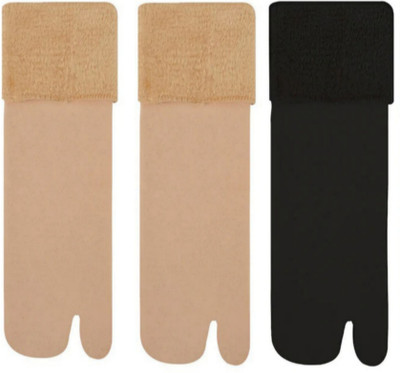 SMART SEWINGERS Men & Women Solid Ankle Length(Pack of 3)