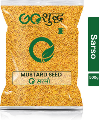 Goshudh Premium Quality Sarson (Mustard Seeds)-500gm (Pack Of 1)(500 g)