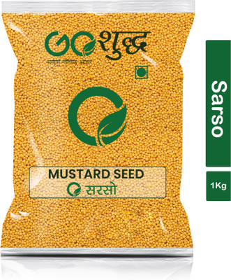 Goshudh Premium Quality Sarson (Mustard Seeds)-1Kg (Pack Of 1)(1000 g)