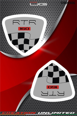 Golden Fox Sticker & Decal for Car(Multicolor)