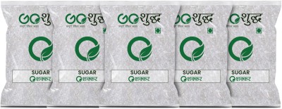 Goshudh Premium Quality White Sugar pack of 5 500g each Sugar(2500 g, Pack of 5)