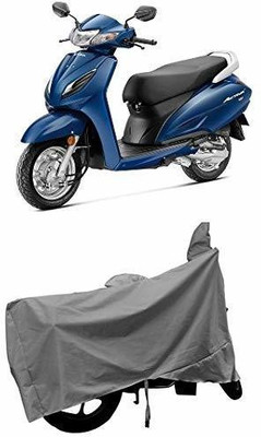 Mdstar Waterproof Two Wheeler Cover for Honda(Activa 6G, Grey)